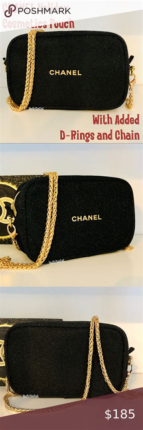 chanel holiday makeup pouch|Chanel makeup bag 2020.